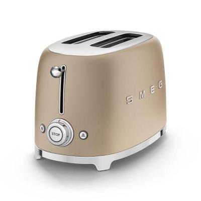 SMEG 50's Style Toaster in Champagne - TSF01CHMUS