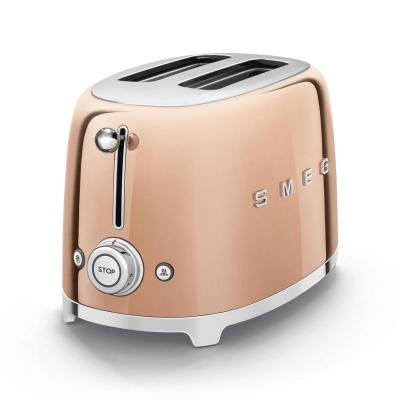 SMEG 50's Style Toaster in Rose Gold - TSF01RGUS