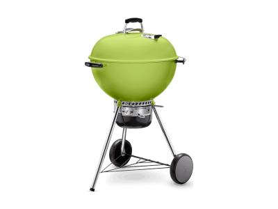 24" Weber Charcoal Grill with Built-In Thermometer in Spring Green - Master-Touch (SG)