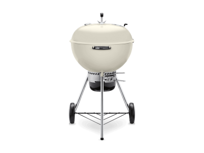 24" Weber Charcoal Grill with Built-In Thermometer in Ivory - Master-Touch (I)