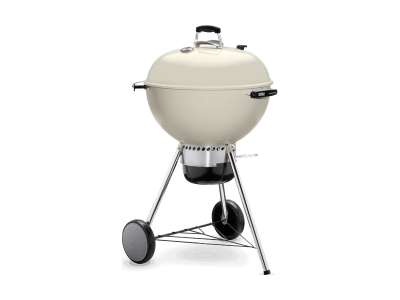 24" Weber Charcoal Grill with Built-In Thermometer in Ivory - Master-Touch (I)