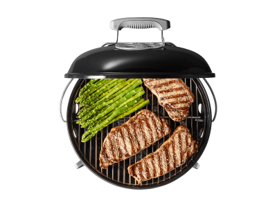 14" Weber Smokey Joe Premium Charcoal Grill in Black  - Smokey Joe Premium 14” Portable Grill