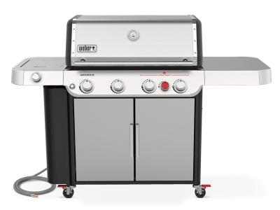 70" Weber Genesis Natural Gas Grill In Stainless Steel - Genesis S-435 NG