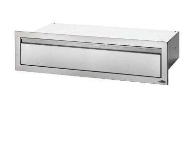 Napoleon 42" X 8" Extra Large Single Drawer in Stainless Steel - BI42081DR