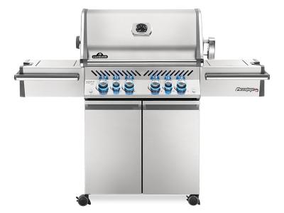 Napoleon PRO665RSIBPSS-3 Prestige PRO 665 RSIB Propane Gas Grill + Infrared Side and Rear Burners sq.in Stainless Steel 