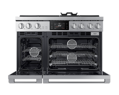 48" Dacor Transitional Series Dual-Fuel Freestanding Steam Range - DOP48T963DS