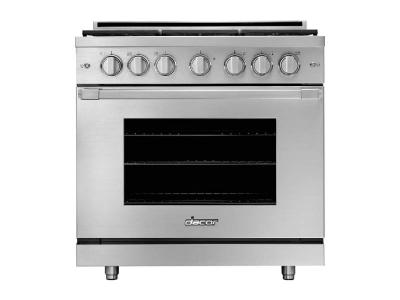 36" Dacor Natural  Gas Pro Range - HGPR36S/NG