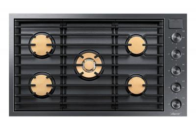 36" Dacor Contemporary Series Natural Gas Cooktop - DTG36M955FM