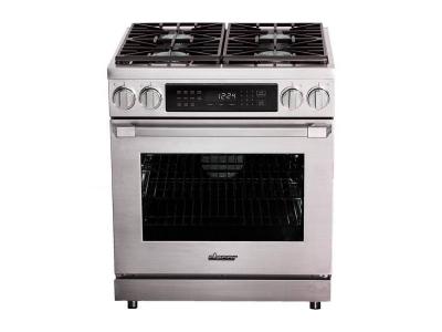 30" Dacor Freestanding Dual-Fuel Range with Illumina Burner - HDPR30C-C/NG