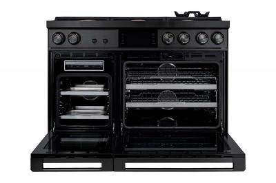 48" Dacor Contemporary Style Liquid Propane Steam Pro Range In Graphite Stainless Steel - DOP48M86DPM