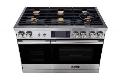 48" Dacor Contemporary Style Liquid Propane Steam Pro Range In Stainless Steel - DOP48M86DPS