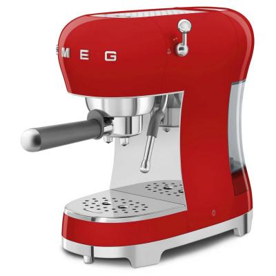 SMEG Espresso Manual Coffee Machine Retro-style - ECF02RDUS