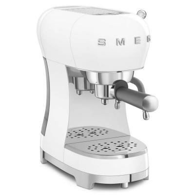 SMEG Espresso Manual Coffee Machine Retro-style - ECF02WHUS