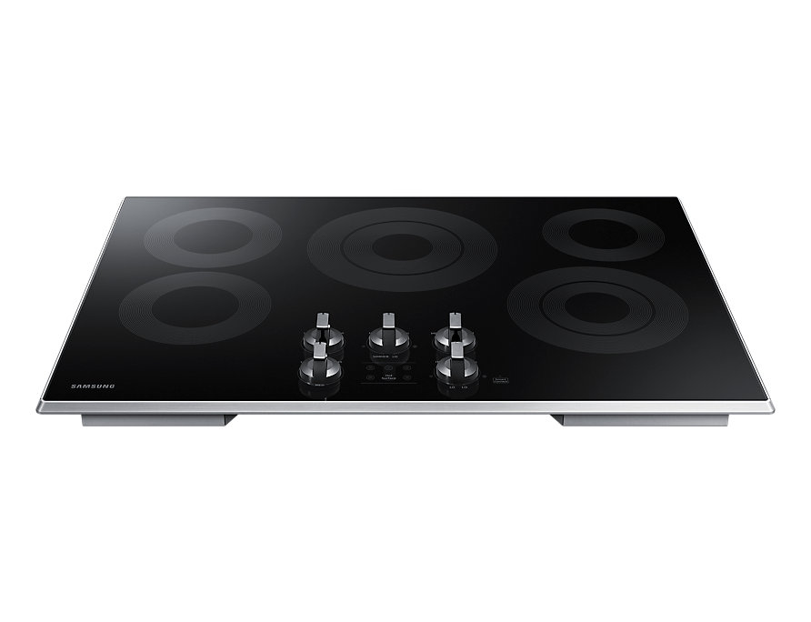 30 Inch Built-in Electric Stove Top with LED Touch Screen 9 Heating Level Electric Cooktop GTKZW Electric Radiant Cooktop 4 Burner 6300W Ceramic Cooktop 