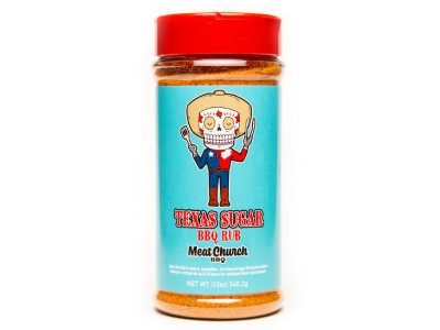 Meat Church 12 Ounce Shaker Texas Sugar BBQ Rub - TEXAS SUGAR