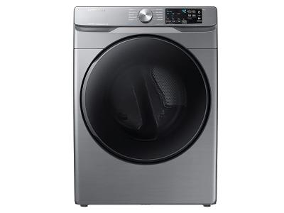 27" Samsung 7.5 Cu.Ft. Gas Dryer With Steam Sanitize In Platinum - DVG45T6100P