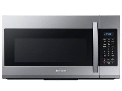 30" Samsung 1.9 Cu. Ft. Over The Range Microwave In Stainless Steel - ME19R7041FS