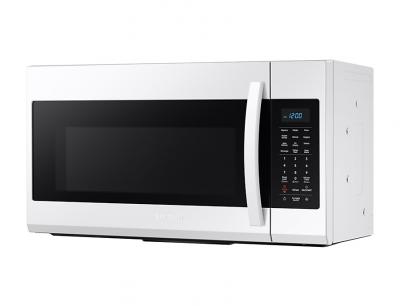 30" Samsung 1.9 Cu. Ft. Over the Range Microwave In White - ME19R7041FW