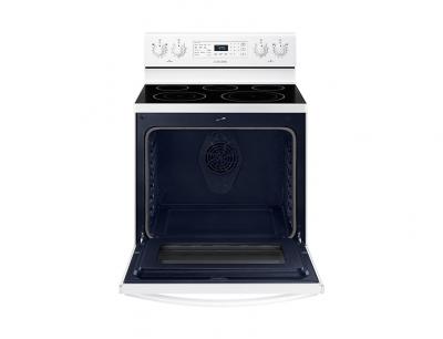30" Samsung 5.9 cu.ft. Electric Range with Fan Convection -  NE59M4320SW