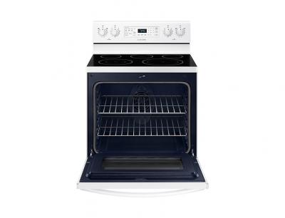 30" Samsung 5.9 cu.ft. Electric Range with Fan Convection -  NE59M4320SW