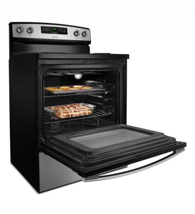 30" Amana Electric Range With Bake Assist Temps - YACR4303MFS