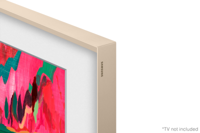 75" Samsung The Frame Customizable Bezel Sand Gold Metal -  VG-SCFF75SGMZA