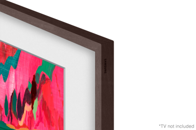 85" Samsung The Frame Customizable Bezel Modern Brown - VG-SCFF85BWBZA