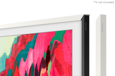 85" Samsung The Frame Customizable Bezel Modern White - VG-SCFF85WTBZA