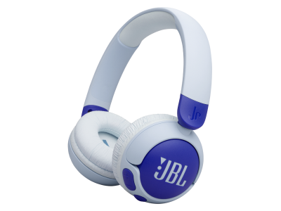 JBL Junior 320BT Wireless On-Ear Headphones in Blue - JBLJR320BTBLUAM