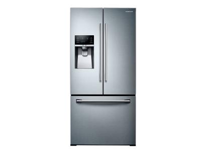 33" Samsung rench Door Refrigerator with Twin Cooling Plus, 25.5 cu.ft - RF26J7500SR