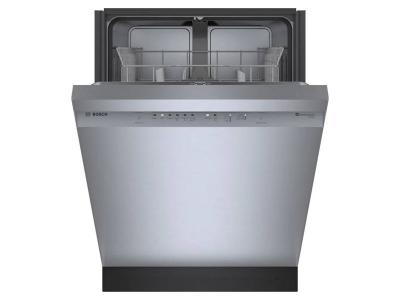 24" Bosch 300 Series Recessed Handle Dishwasher - SHE41CM5N