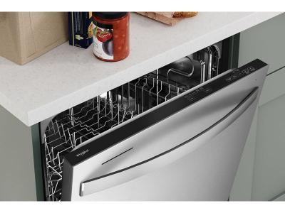24" Whirlpool Large Capacity Dishwasher With Tall Top Rack  - WDT740SALZ