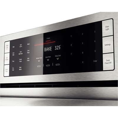 30" Bosch 4.6 Cu. Ft. Benchmark Series Single Wall Oven In Stainless Steel - HBLP451UC