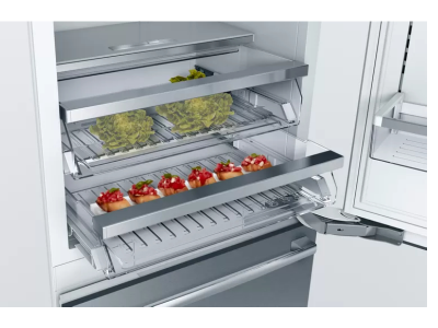 30" Bosch Benchmark Series Built-in Bottom Freezer Refrigerator In Stainless Steel - B30BB935SS