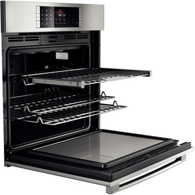 30" Bosch 4.6 Cu. Ft. Benchmark Series Single Wall Oven In Stainless Steel - HBLP451UC