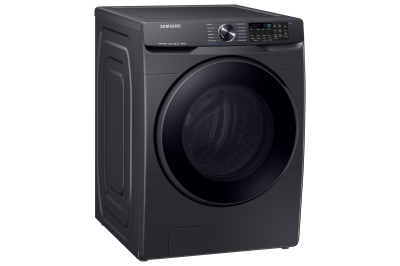 27" Samsung 5.8 Cu. Ft. Smart Front Load Washer With Super Speed In Black Stainless Steel - WF50T8500AV