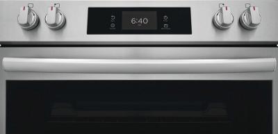 30" Frigidaire Gallery Electric Range with Stone-Baked Pizza - GCFE307CBF