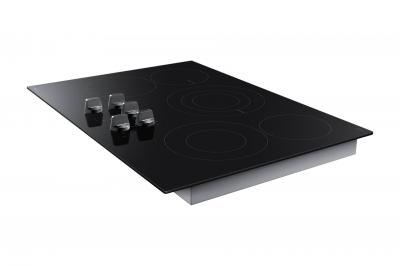 30" Samsung Electric Energy Star Certified Cooktop with Illuminated Knobs - NZ30FG6332RKAA