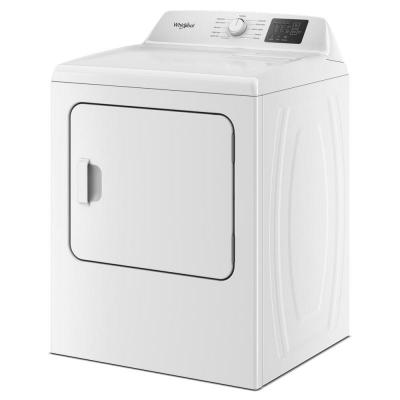 29" Whirlpool 7.0 cu. ft. Vented Top Load Electric Dryer with AutoSensing - YWED4105SW
