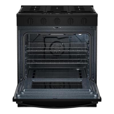 30" Whirlpool Gas Range with Air Cooking Technology - WSGS5030SB