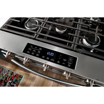 30" Whirlpool Gas Range with Air Cooking Technology - WSGS5030SV