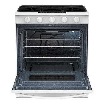 30" Whirlpool Gas Range with Air Cooking Technology - WSGS5030SW