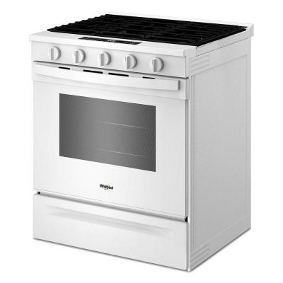 30" Whirlpool Gas Range with Air Cooking Technology - WSGS5030SW