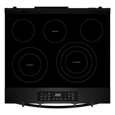 30" Whirlpool Electric Range with Air Cooking Technology - YWSES5030SB