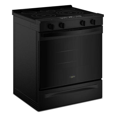 30" Whirlpool Electric Range with Air Cooking Technology - YWSES5030SB