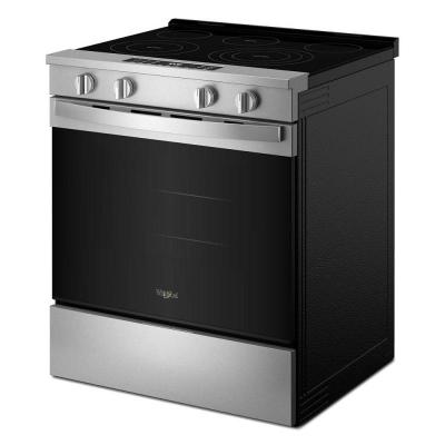 30" Whirlpool Electric Range with Air Cooking Technology - YWSES5030SZ
