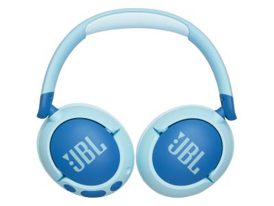 JBL Junior 470NC Wireless Over-Ear Noise-Cancelling Headphones in Blue - JBLJR470NCBLUAM
