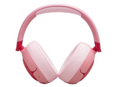 JBL Junior 470NC Wireless Over-Ear Noise-Cancelling Headphones in Pink - JBLJR470NCPIKAM
