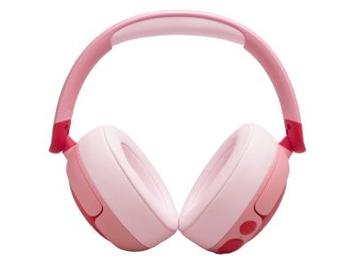 JBL Junior 470NC Wireless Over-Ear Noise-Cancelling Headphones in Pink - JBLJR470NCPIKAM