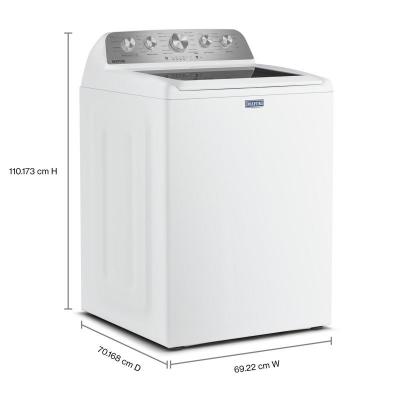 Maytag 5.5 Cu Ft. Top Load Impeller Washer with Extra Power and Pet Pro Option - MTW5600RW